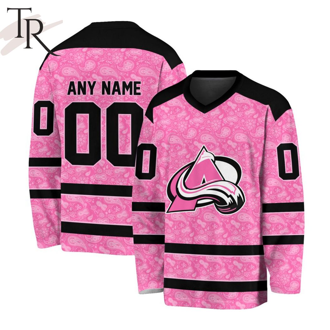 NHL Colorado Avalanche Custom Name Number Mix 2023 Jersey T-Shirt