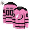 NHL St. Louis Blues Special Pink V-neck Long Sleeve