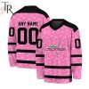 NHL Winnipeg Jets Special Pink V-neck Long Sleeve