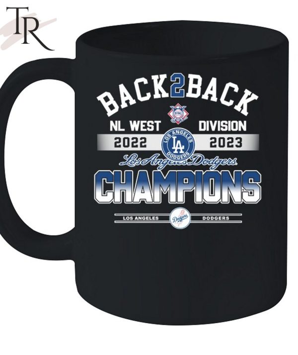 Back 2 Back Los Angeles Dodgers NL West Division Champions 2022 – 2023 Unisex T-Shirt