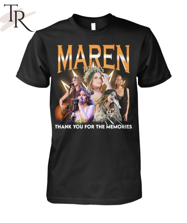 Maren Morris Thank You For The Memories Signature Unisex T-Shirt