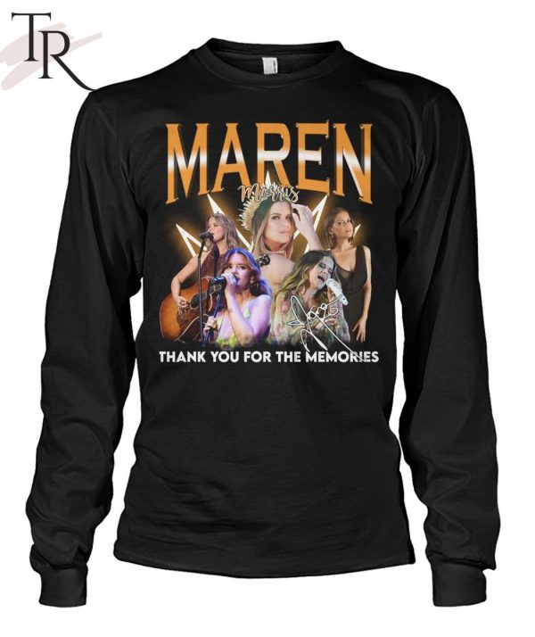 Maren Morris Thank You For The Memories Signature Unisex T-Shirt