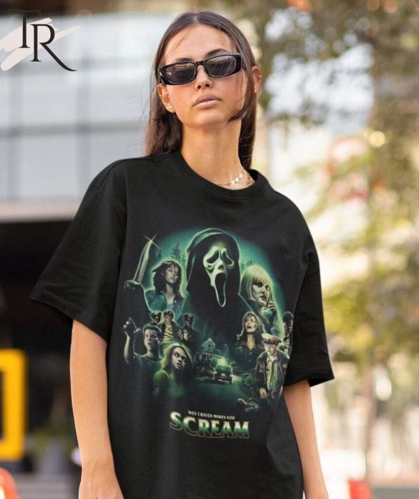 Retro Scream Shirt-retro scream movie