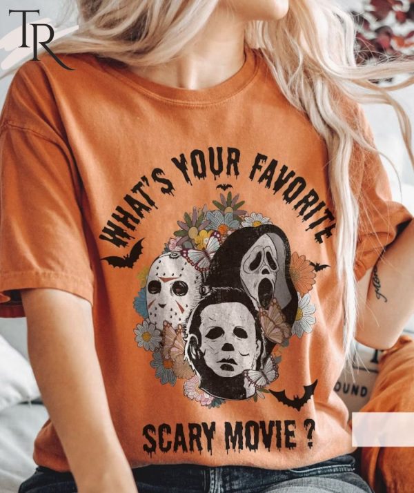 Vintage What’s Your Favorite Scary Movie T-Shirt