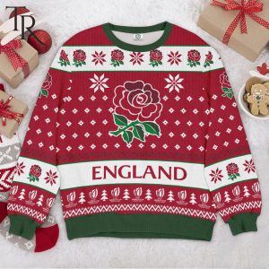 Rugby World Cup 2023 England National Rugby Union Team Gift For Fans Ugly Sweatshirt