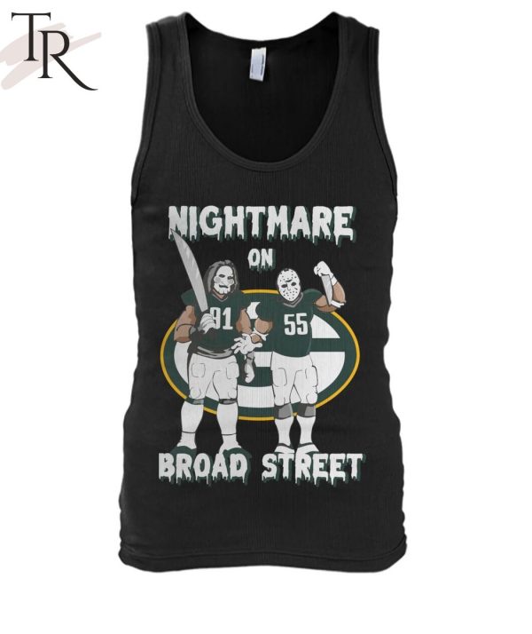 Green Bay Packers Nightmare On Broad Street T-Shirt