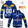 Personalized NL Hockey EHC Biel Home jersey Style Hoodie