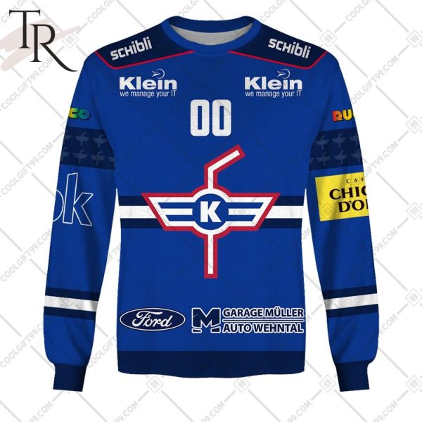 Personalized NL Hockey EHC Kloten Home jersey Style Hoodie