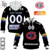 Personalized NL Hockey EHC Kloten Home jersey Style Hoodie