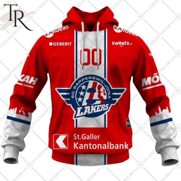 Personalized NL Hockey SCRJ Lakers Home jersey Style Hoodie