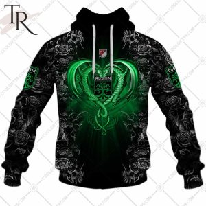 Personalized MLS Austin FC Roses Dragon Couple Hoodie