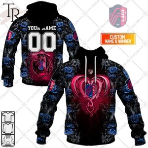 Personalized MLS St. Louis City SC Roses Dragon Couple Hoodie