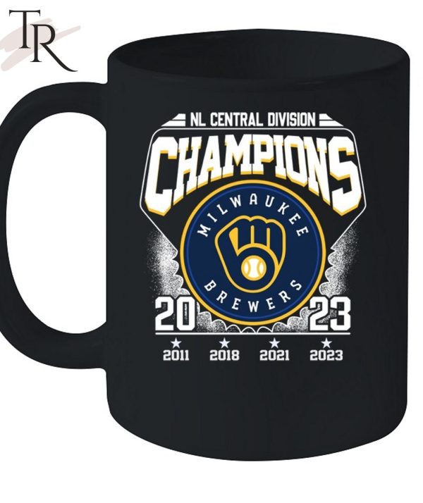 NL Central Divison Champions Milwaukee Brewers 2011 2018 2021 2023 Unisex T-Shirt