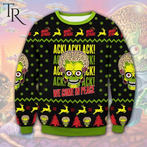 Mars Attacks Ugly Sweater