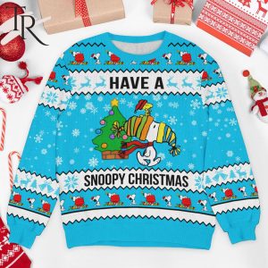 Peanuts Merry Christmas Snoopy Ugly Sweater