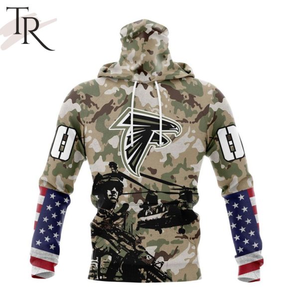 Personalized NFL Atlanta Falcons Special Salute To Service Design Hoodie