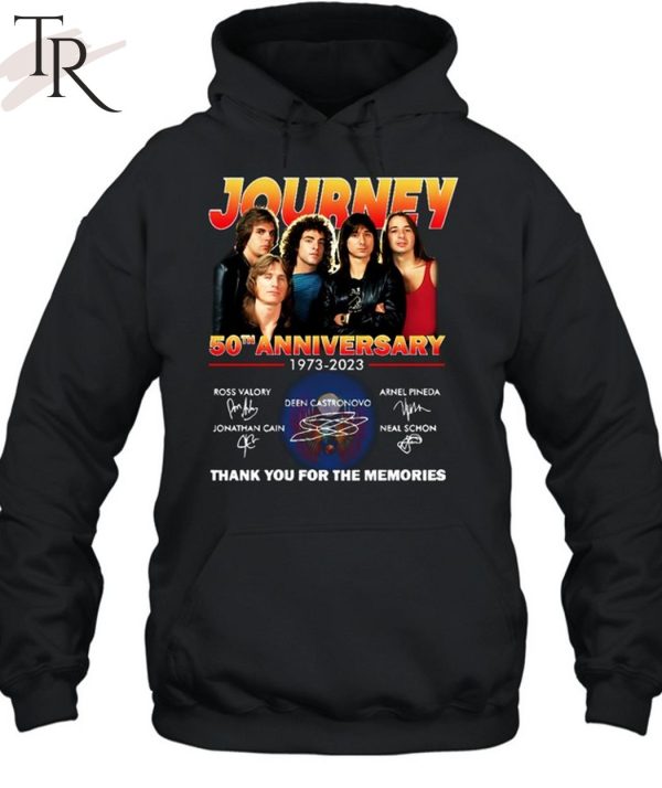 Journey Freedom Essential 50th Anniversary 1973 – 2023 Thank You For The Memories Unisex T-Shirt