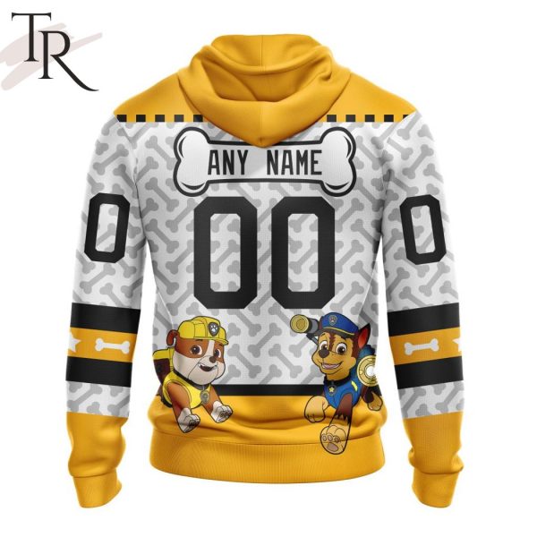 NHL Boston Bruins Special PawPatrol Design Hoodie