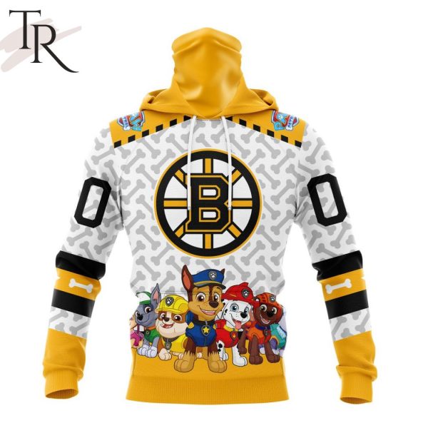 NHL Boston Bruins Special PawPatrol Design Hoodie