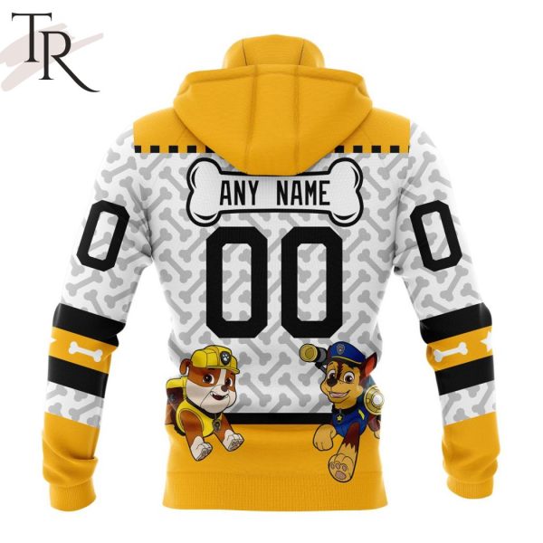 NHL Boston Bruins Special PawPatrol Design Hoodie