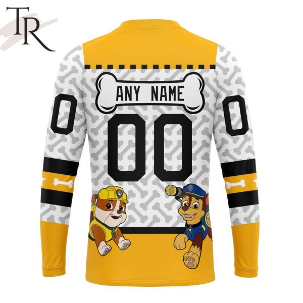 NHL Boston Bruins Special PawPatrol Design Hoodie