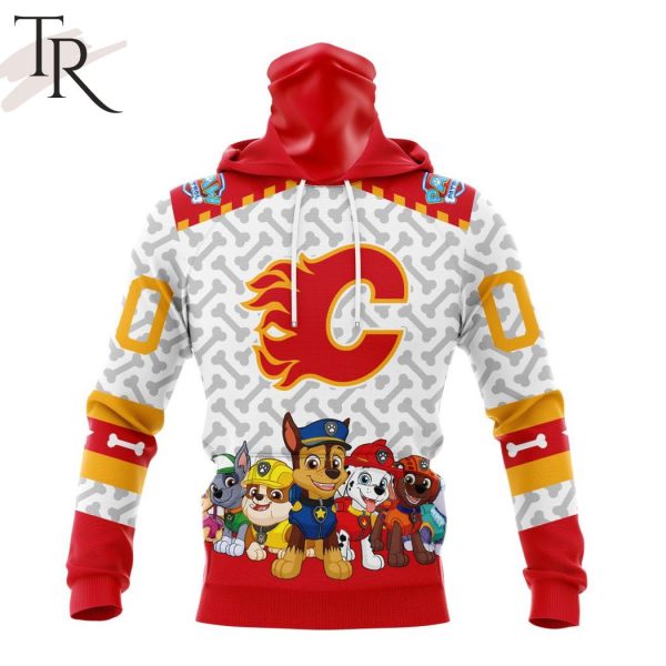 NHL Calgary Flames Special PawPatrol Design Hoodie