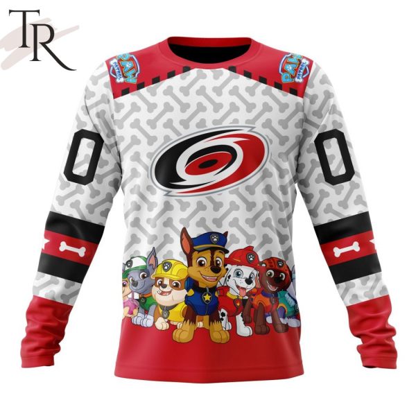 NHL Carolina Hurricanes Special PawPatrol Design Hoodie