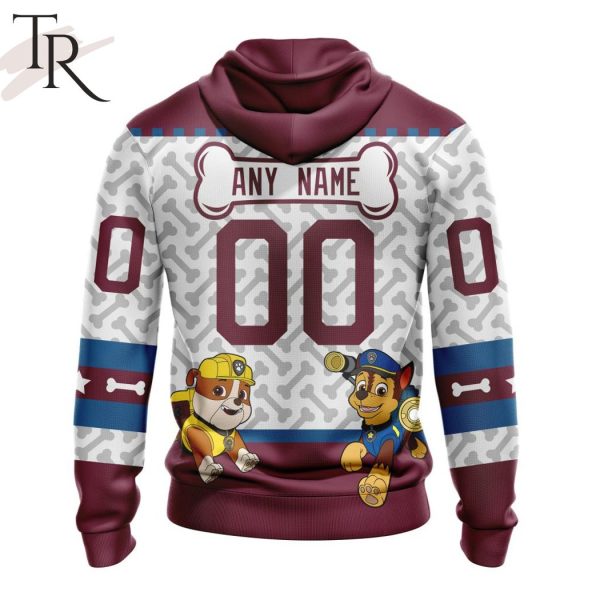 NHL Colorado Avalanche Special PawPatrol Design Hoodie