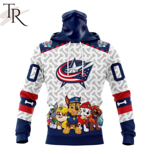 NHL Columbus Blue Jackets Special PawPatrol Design Hoodie