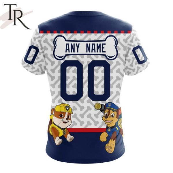 NHL Columbus Blue Jackets Special PawPatrol Design Hoodie