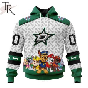 NHL Dallas Stars Special PawPatrol Design Hoodie