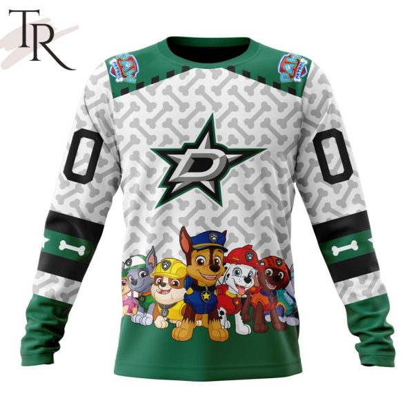 NHL Dallas Stars Special PawPatrol Design Hoodie