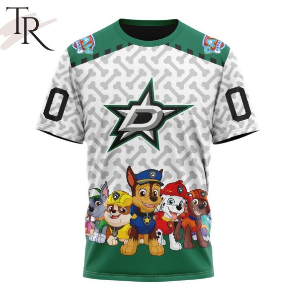 NHL Dallas Stars Special PawPatrol Design Hoodie