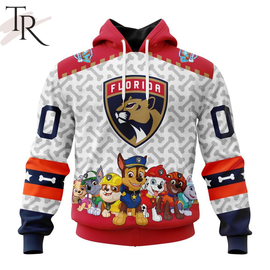 NHL Florida Panthers Autism Awareness Personalized Name & Number 3D Hoodie  - Torunstyle