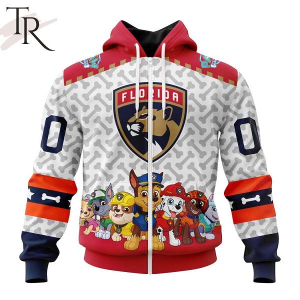 NHL Florida Panthers Special PawPatrol Design Hoodie