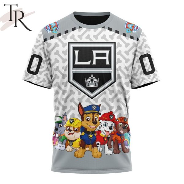 NHL Los Angeles Kings Special PawPatrol Design Hoodie