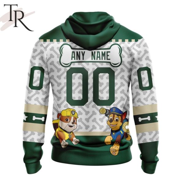 NHL Minnesota Wild Special PawPatrol Design Hoodie