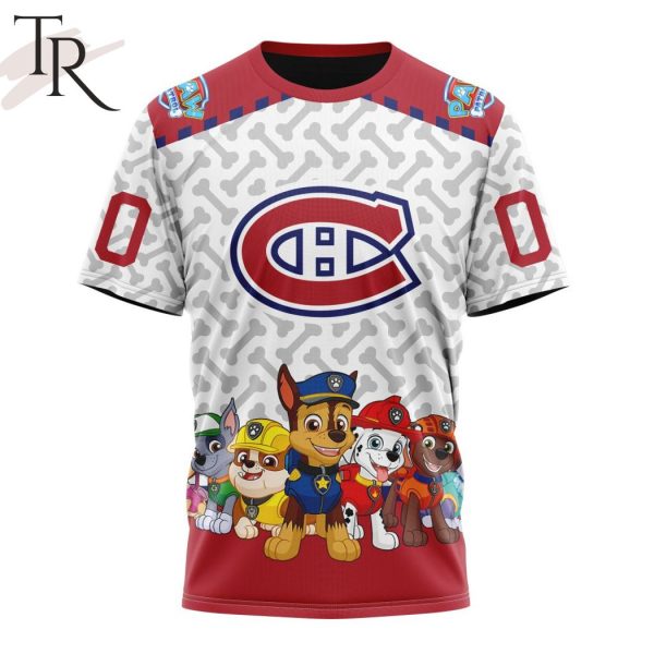 NHL Montreal Canadiens Special PawPatrol Design Hoodie