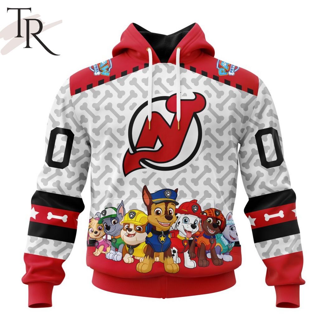 NHL New Jersey Devils Mix Jersey Custom Personalized Hoodie T