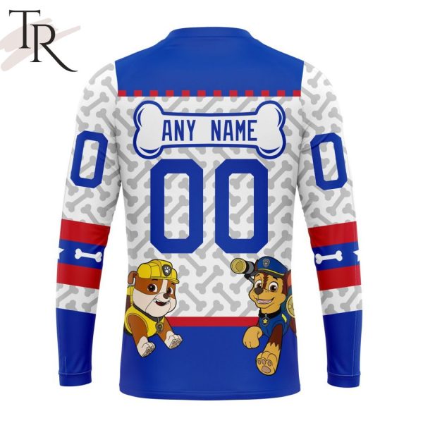 NHL New York Rangers Special PawPatrol Design Hoodie