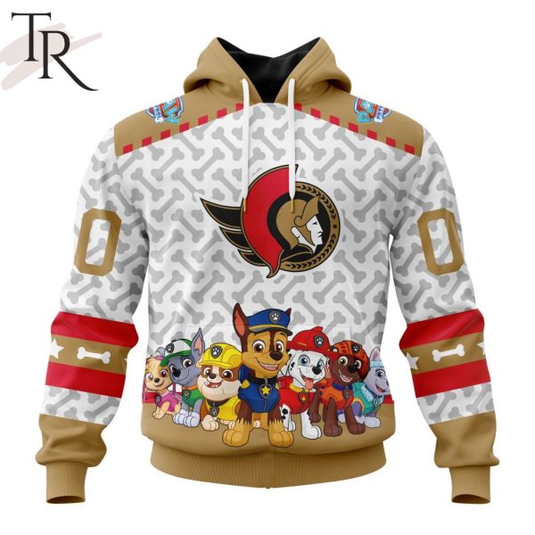 NHL Ottawa Senators Special PawPatrol Design Hoodie