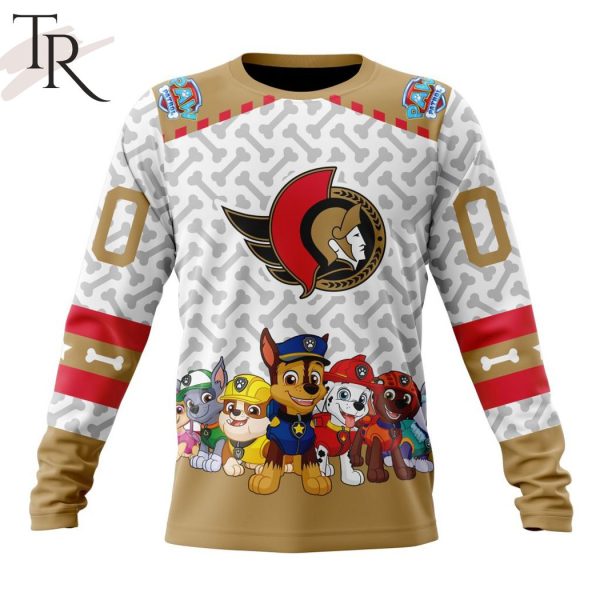 NHL Ottawa Senators Special PawPatrol Design Hoodie