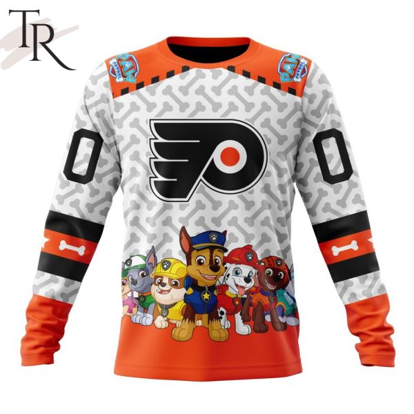 NHL Philadelphia Flyers Special PawPatrol Design Hoodie