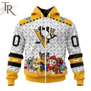 NHL Pittsburgh Penguins Special PawPatrol Design Hoodie