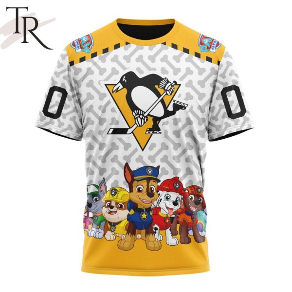 NHL Pittsburgh Penguins Special PawPatrol Design Hoodie