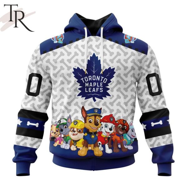 NHL Toronto Maple Leafs Special PawPatrol Design Hoodie