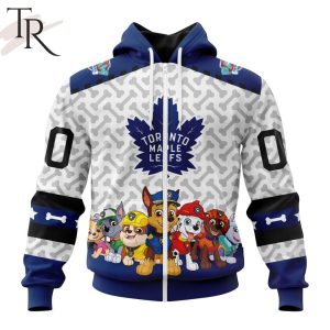 NHL Toronto Maple Leafs Special PawPatrol Design Hoodie