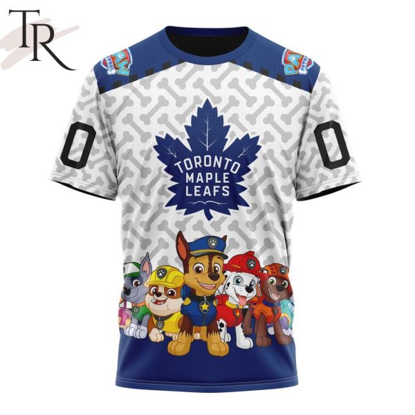 NHL Toronto Maple Leafs Special PawPatrol Design Hoodie