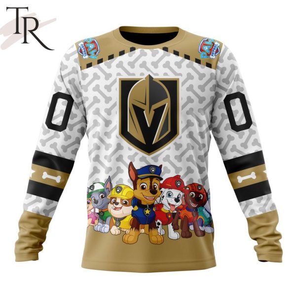 NHL Vegas Golden Knights Special PawPatrol Design Hoodie