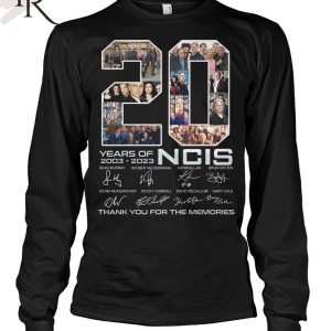 20 Years Of 2003 – 2023 NCIS Signature Thank You For The Memories T-Shirt